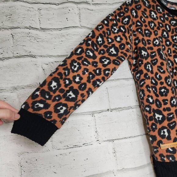 Simply Southern Collection Animal Print Pullover Sweater Multicolor Size Medium - Picture 5 of 13